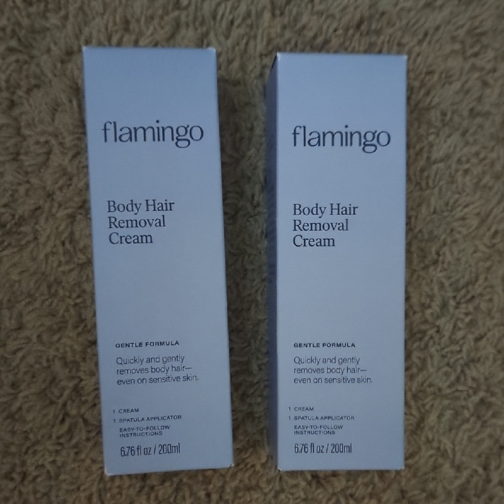 Flamingo Gentle Body Hair Removal Cream - White